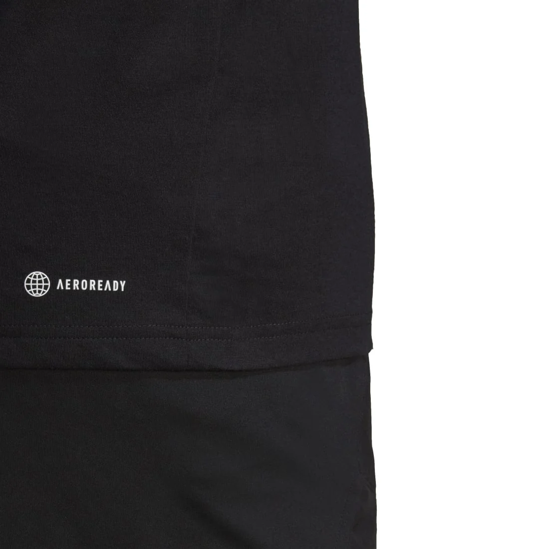 ADIDAS Adidas Train Essentials Feelready Logo Training Men's T-Shirt BLACK - Image 7