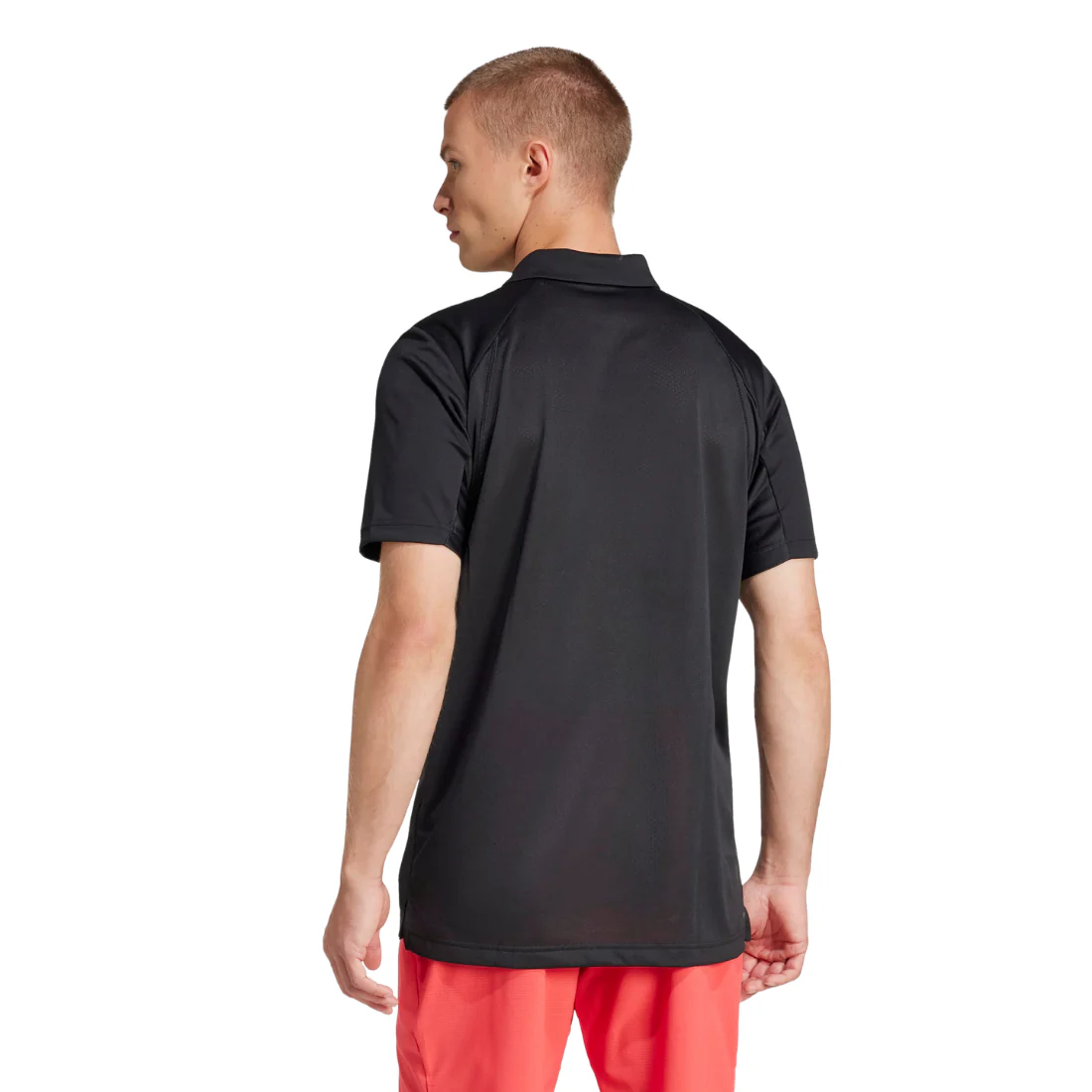 ADIDAS Club Tennis Shirt Men's Polo Black JF8506 - Image 2
