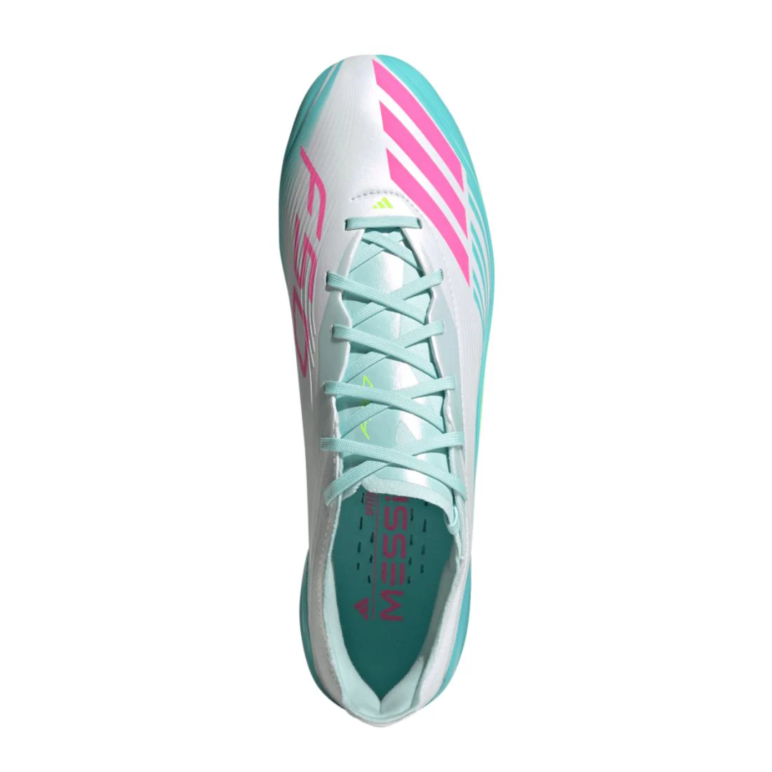 ADIDAS F50 Messi Elite FG (Firm Ground) Men's Football Boots White JQ0927 - Image 5