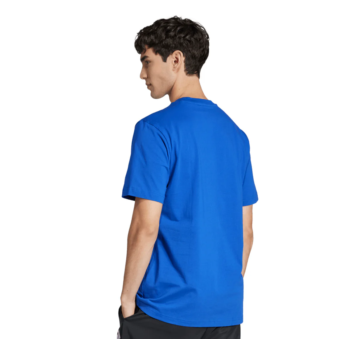 ADIDAS Photo Logo Men's Round Neck Blue JJ3933 - Image 2