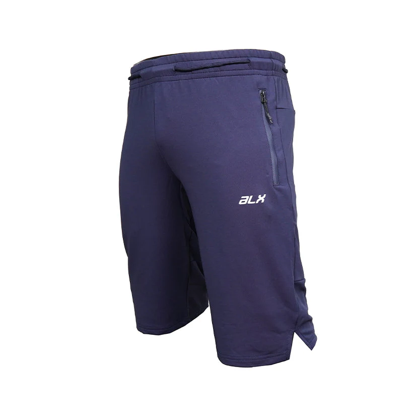 ALX Men's Running Bermuda Pants Navy BXMA08000220 - Image 3