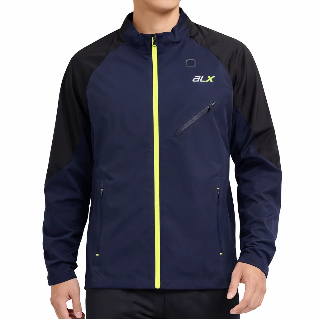 ALX Men's Trail Running Jacket Navy JXMA16000220 - Image 2
