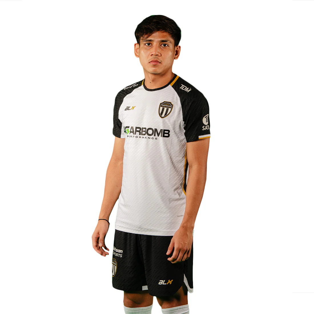 ALX Terengganu FC 22024/2025 Home Men's Authentic Jersey White JXMA05000112A - Image 3