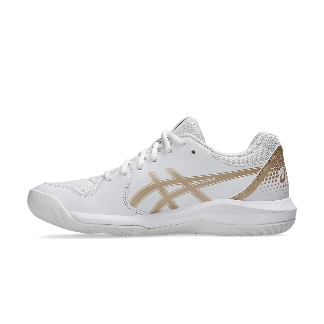 ASICS Gel-Dedicated 8 Pickleball Women's Court Shoes White 1042A236-105 - Image 3