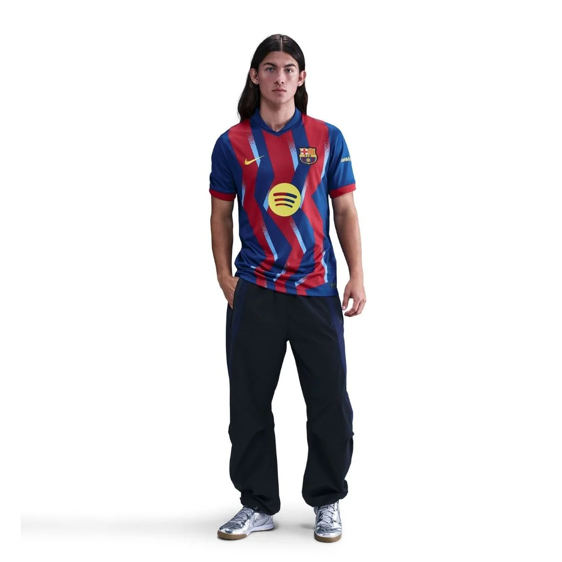Barcelona Fourth 2025/2026 Nike Men's Replica Jersey Navy FZ1304-432 - Image 3