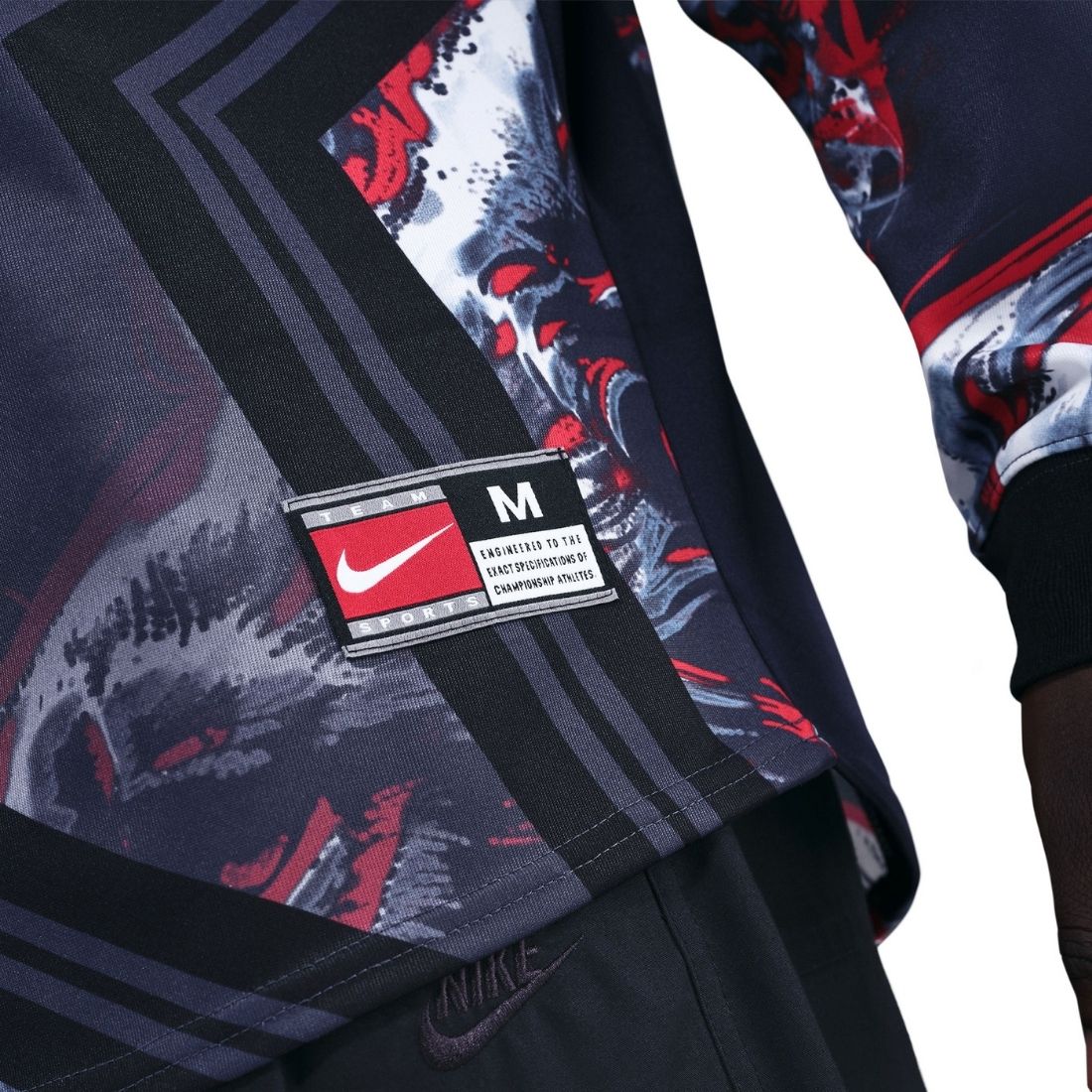England Goal Keeper Nike Men's Authentic Jersey Black IO0792-010 - Image 4