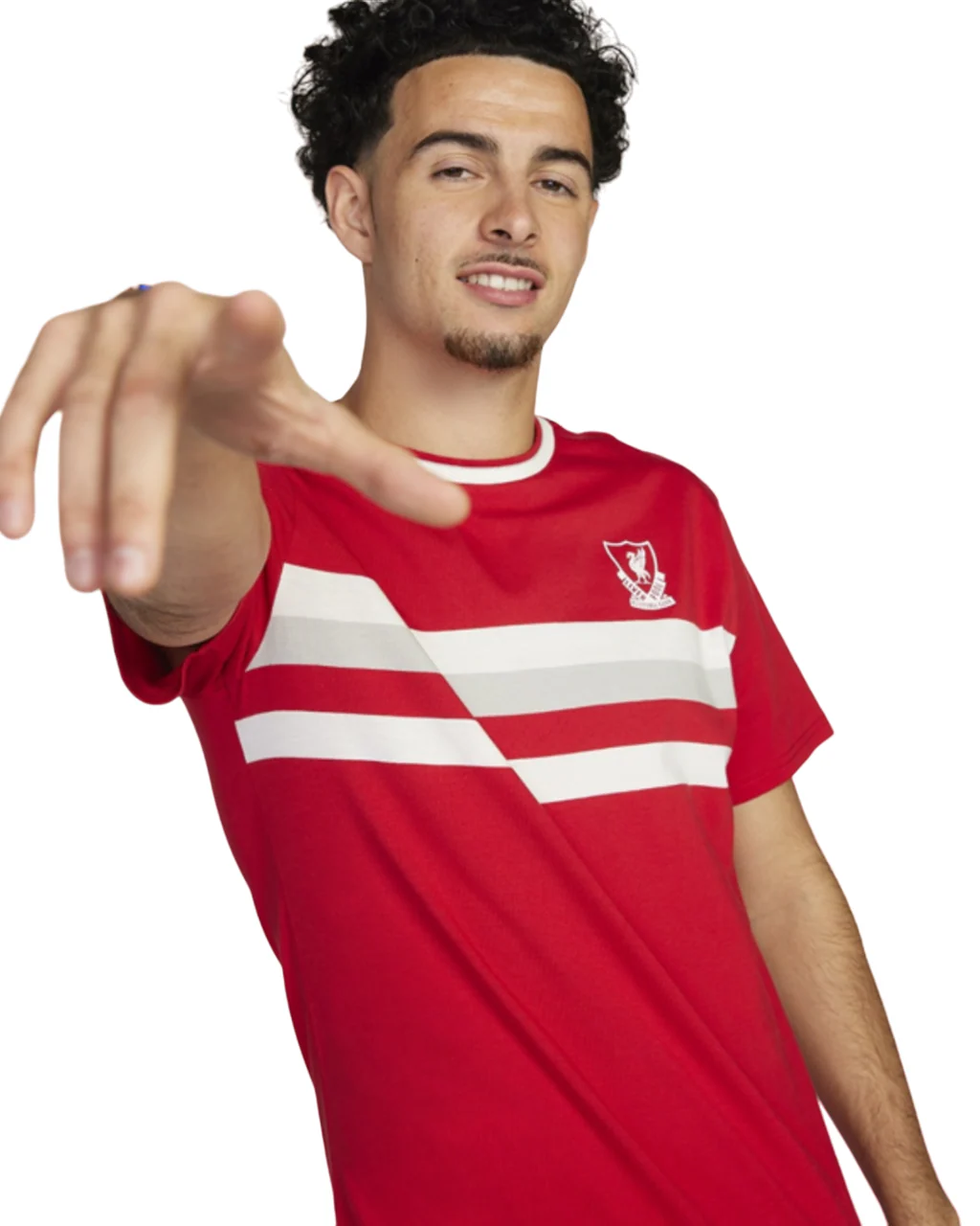 LFC 89 Home Men's Stripe Tee RED - Image 2