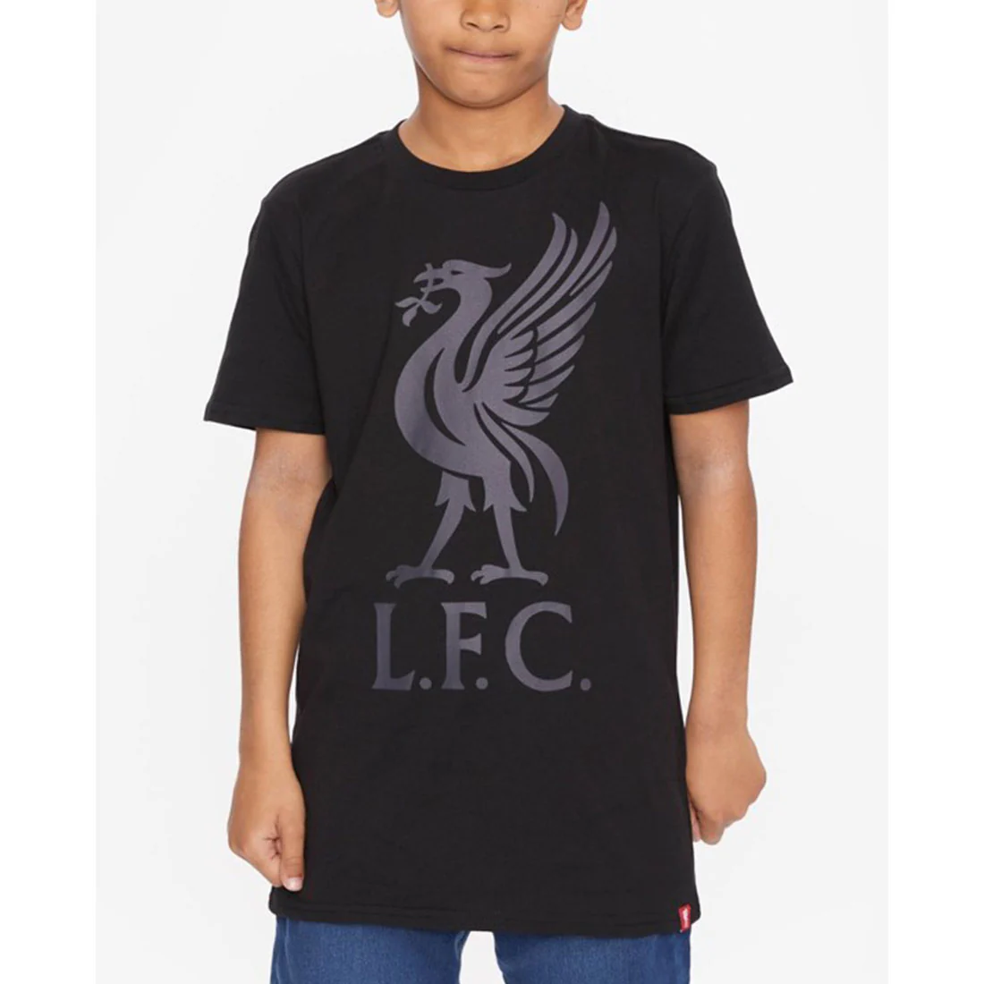 LFC JUNIOR LIVERBIRD TEE BLACK - Image 3