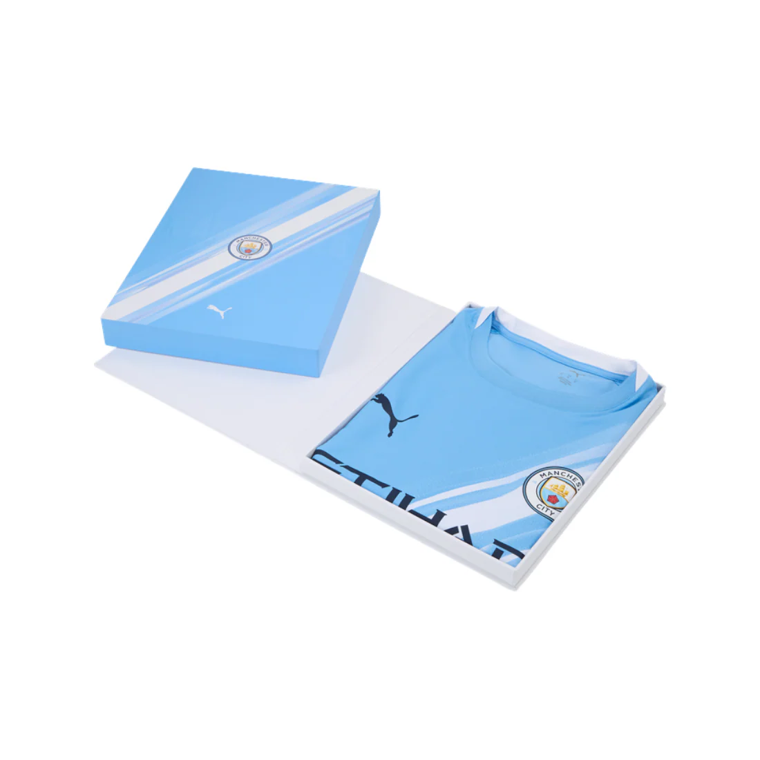 PUMA Manchester City 2025/2026 Home Men's Authentic Jersey Blue 780792 01 - Image 3