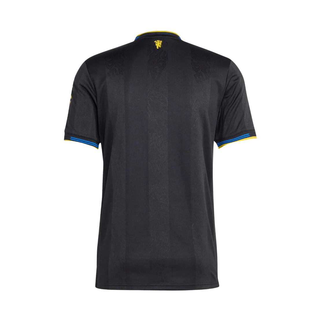 Manchester United 2025/2026 Third Authentic ADIDAS Men's Replica Jersey Black JI7419 - Image 2