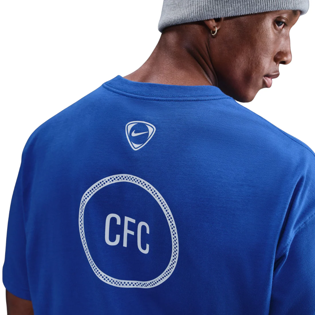 NIKE Chelsea T90 Men's  Round Neck Navy HV4898-480 - Image 4