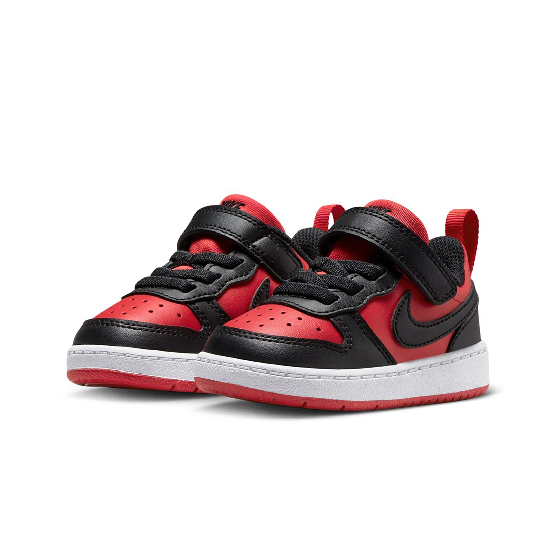 NIKE Court Borough Low Recraft Baby/ Toddler Shoes Red DV5458-600 - Image 4