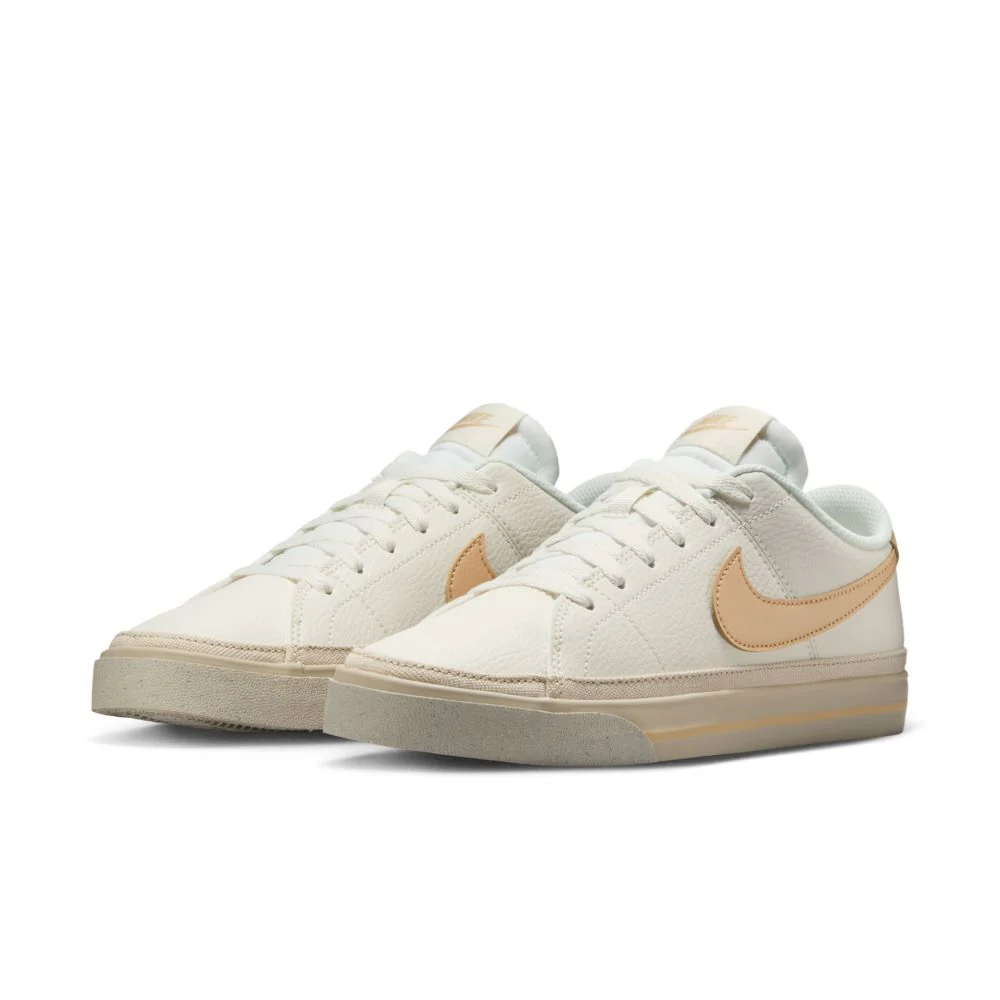NIKE Court Legacy Women's Lifestyle Shoes White DH3161-112 - Image 4