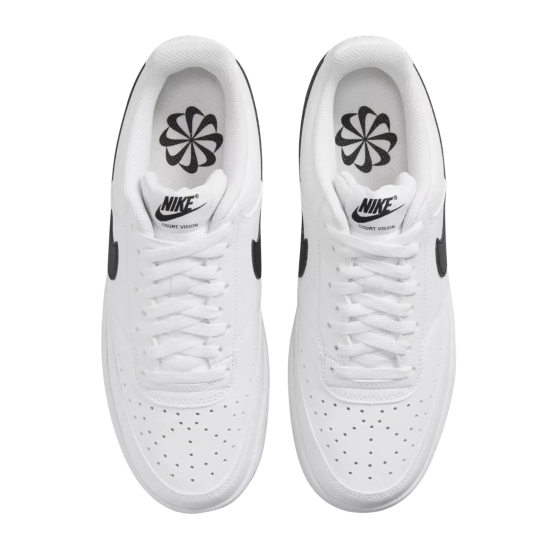 NIKE Court Vision Low Next Nature Women's Shoes in White DH3158-101 - Image 6