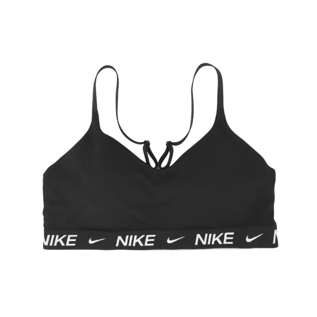 NIKE Indy Light Support Women's Sport Bra Black FD1063-011 - Image 2