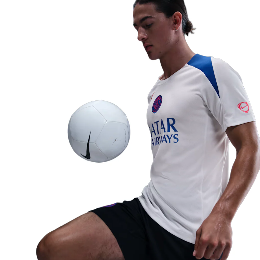NIKE Men's Training Jersey White HM3345-101 - Image 3
