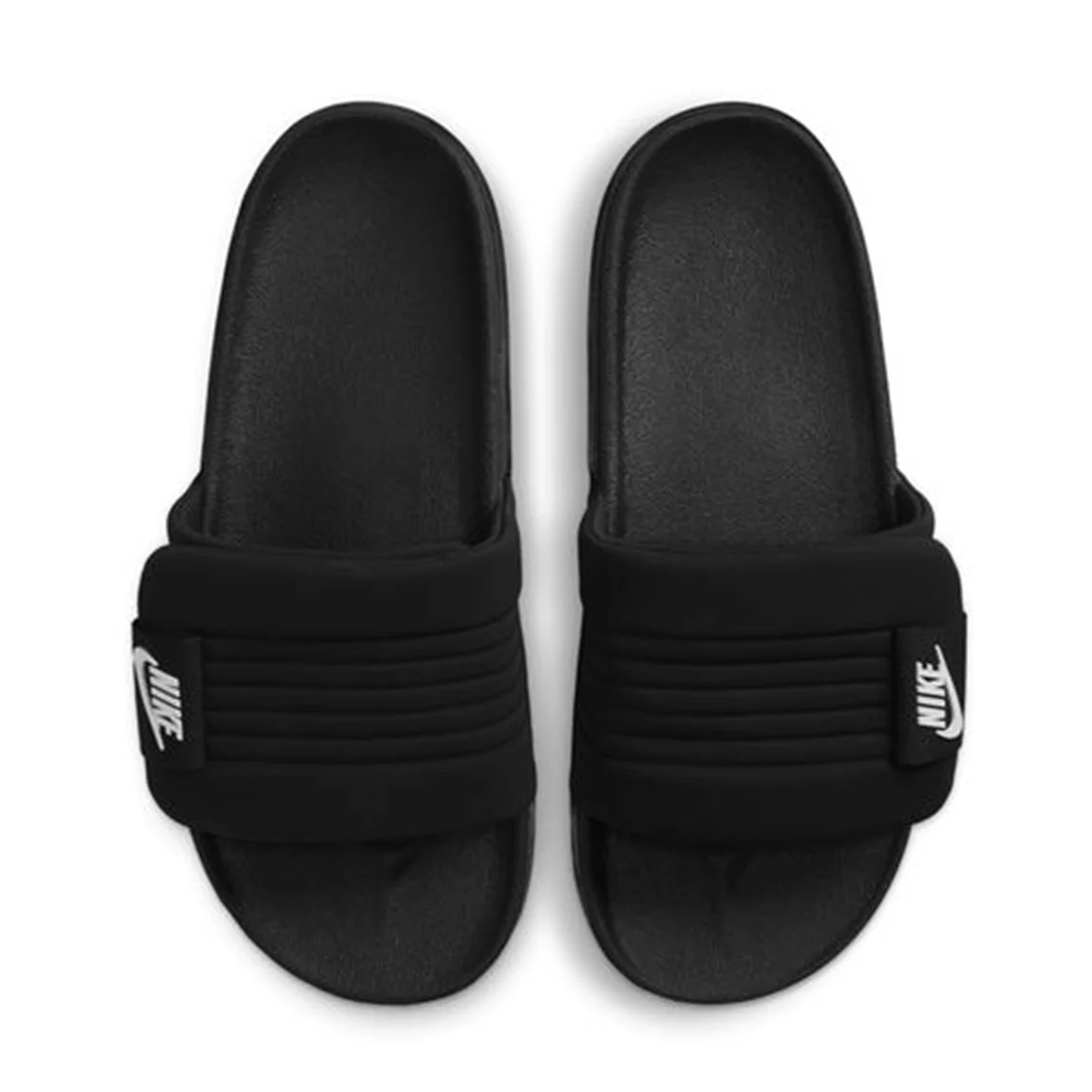 NIKE Offcourt Adjust Men's Slides BLACK - Image 3
