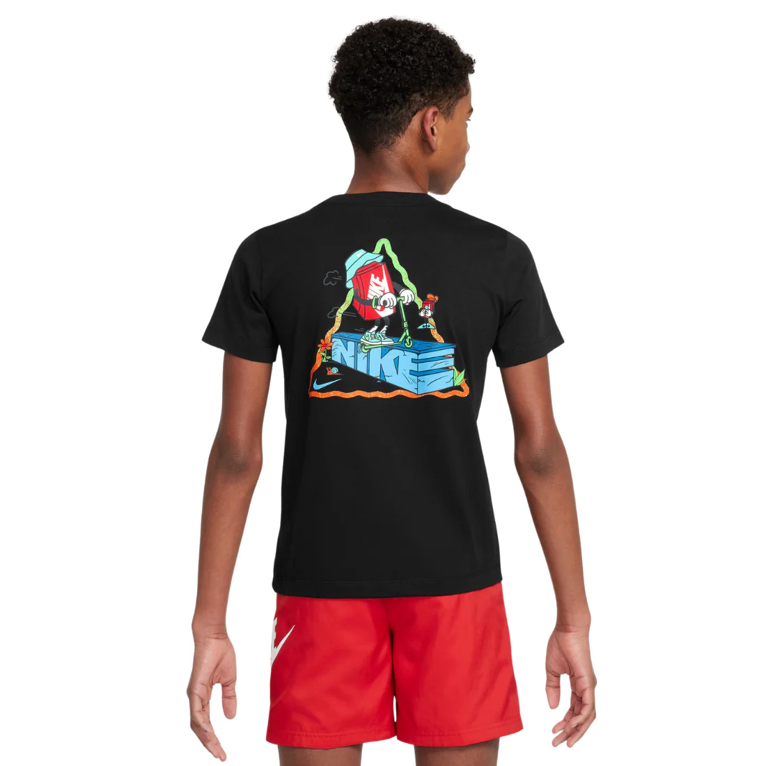 NIKE Sportswear Junior Round Neck Black HQ3239-010 - Image 2