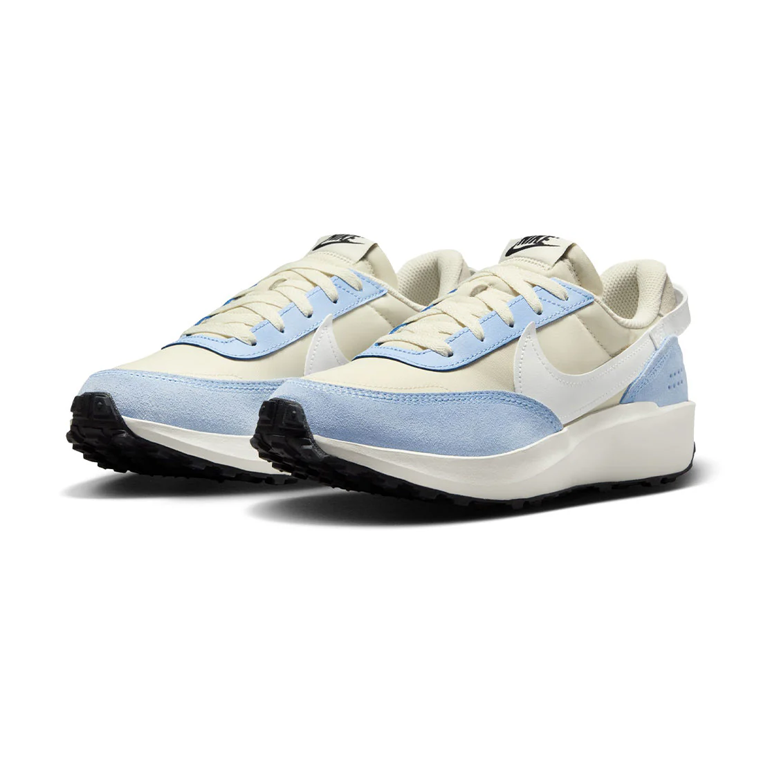 NIKE Waffle Debut Women's Shoes Blue DH9523-007 - Image 4