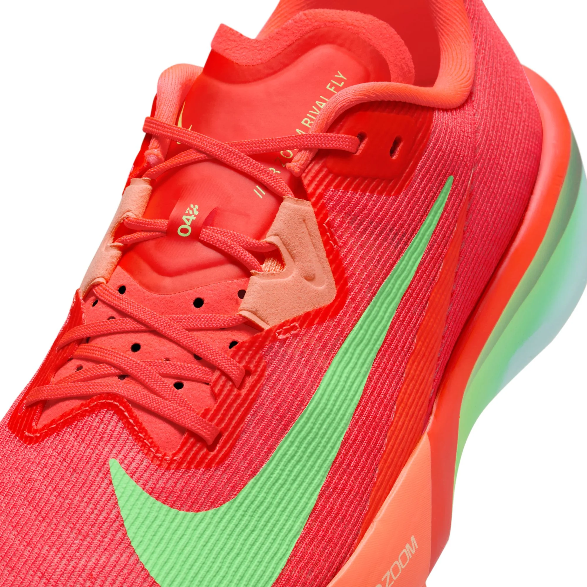 NIKE Zoom Rival Fly 4 Men's Running Shoes Red FV6040-600 - Image 6