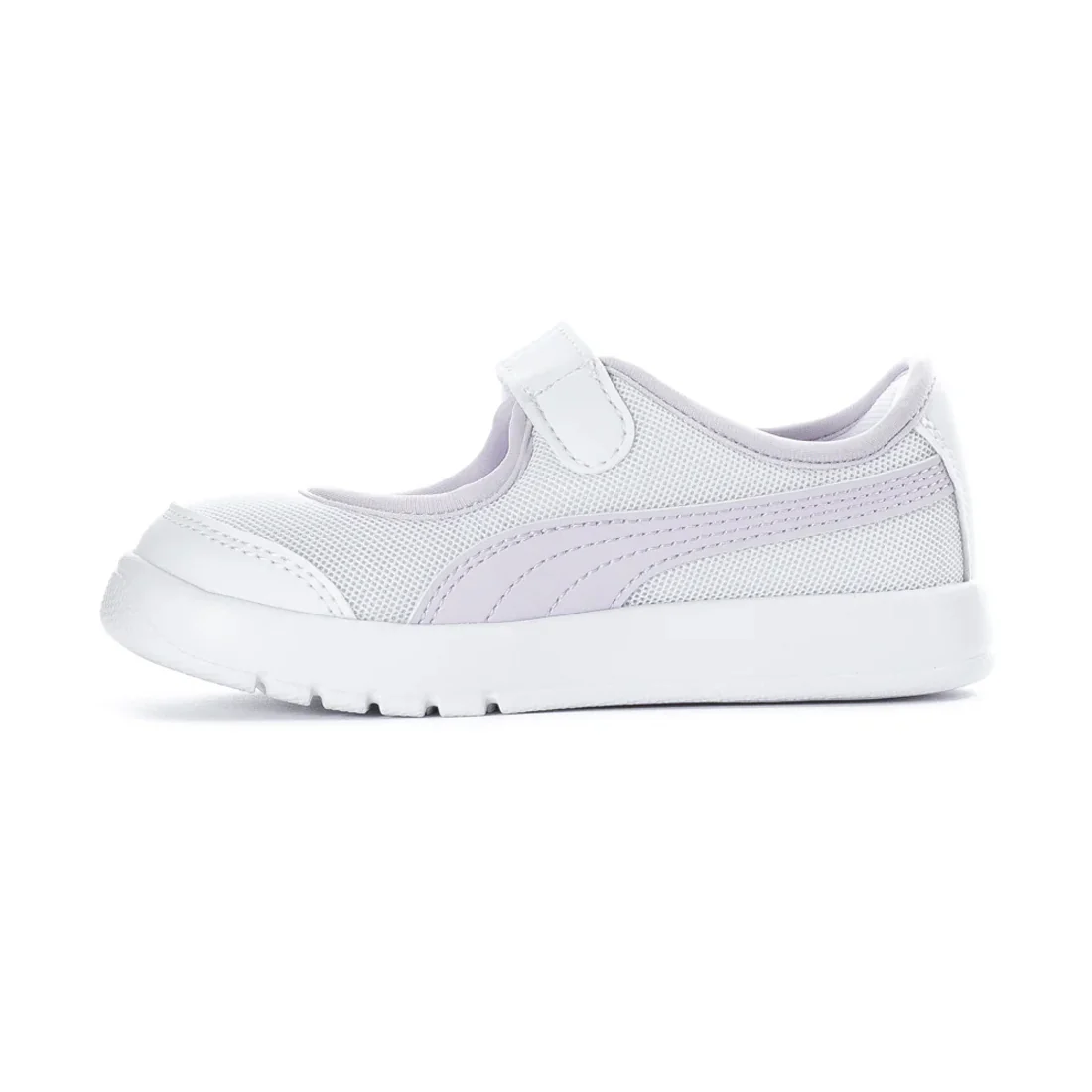 PUMA Courtflex V3 Lina V Inf Kid Girl's Kids Shoe White 400579 01 - Image 3