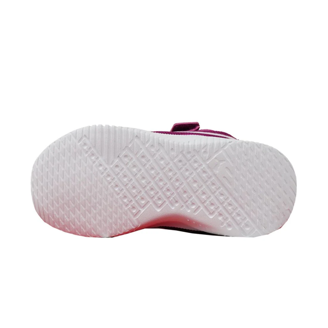 PUMA Flyer Flex Ac Infant Kids Girls Shoes Pink 195564 27 - Image 3