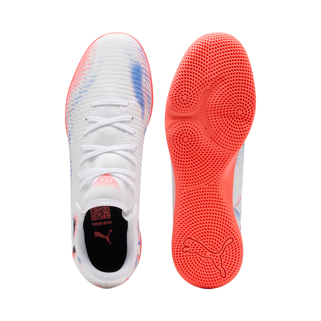 PUMA Future 8 Play It Men's Futsal Shoes White 108606 01 - Image 3