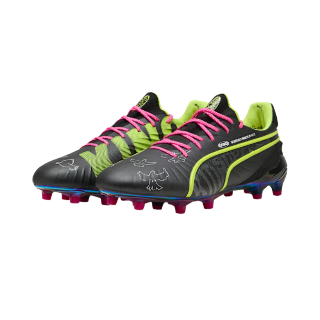 PUMA King Ultimate X Kidsuper (SMU) Men's Football Boots Black 108437 01 - Image 4
