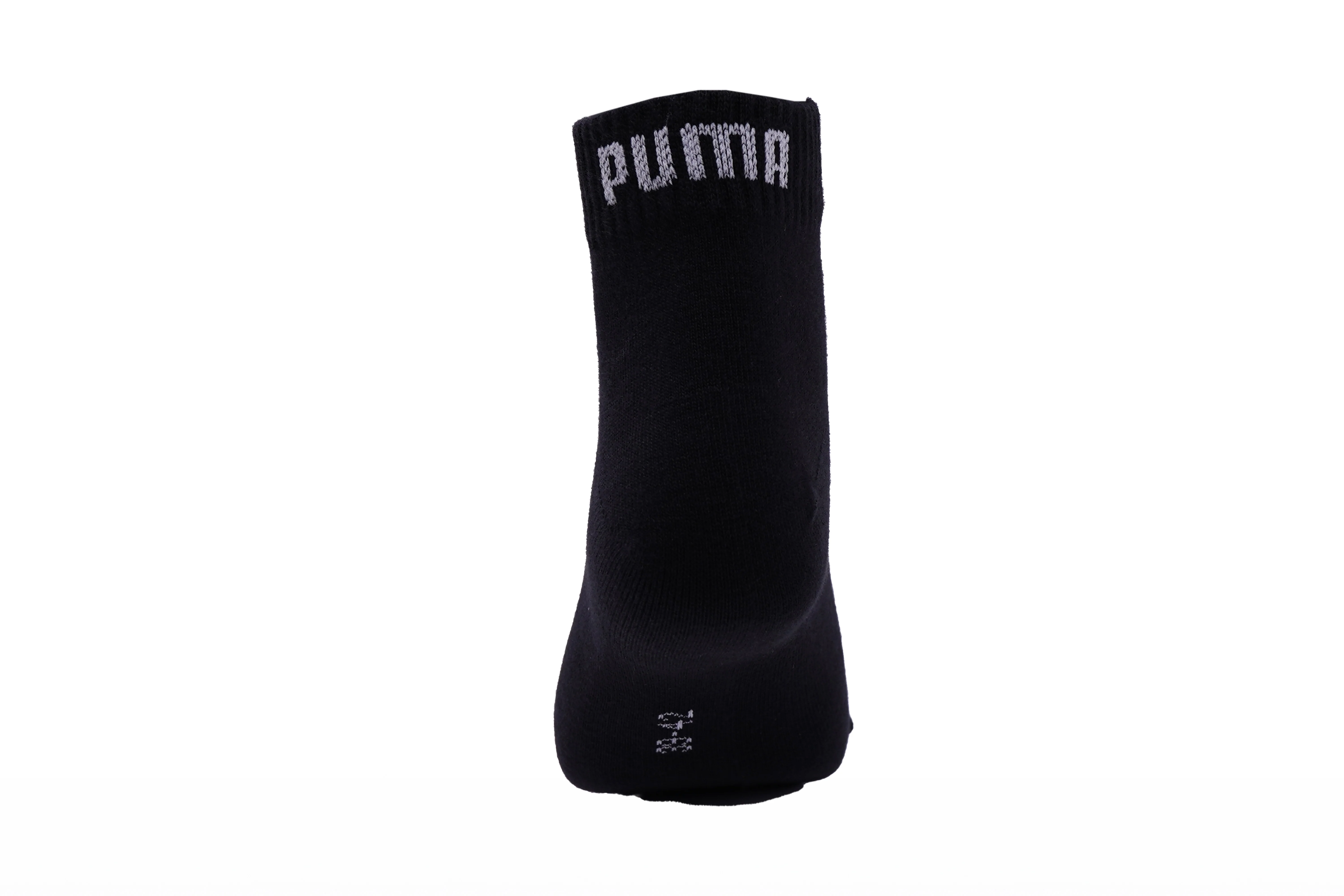 PUMA Unisex's Casual Quarter Socks 3 Pairs Black 701221174002 - Image 4