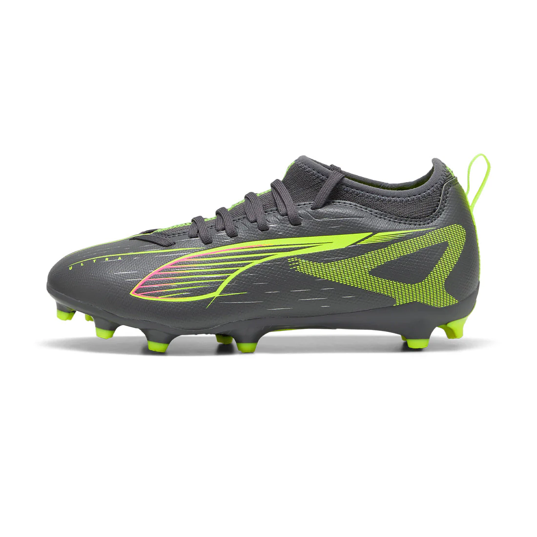 PUMA Ultra 5 Match FG/AG Junior Football Boots Silver 108167 03 - Image 2