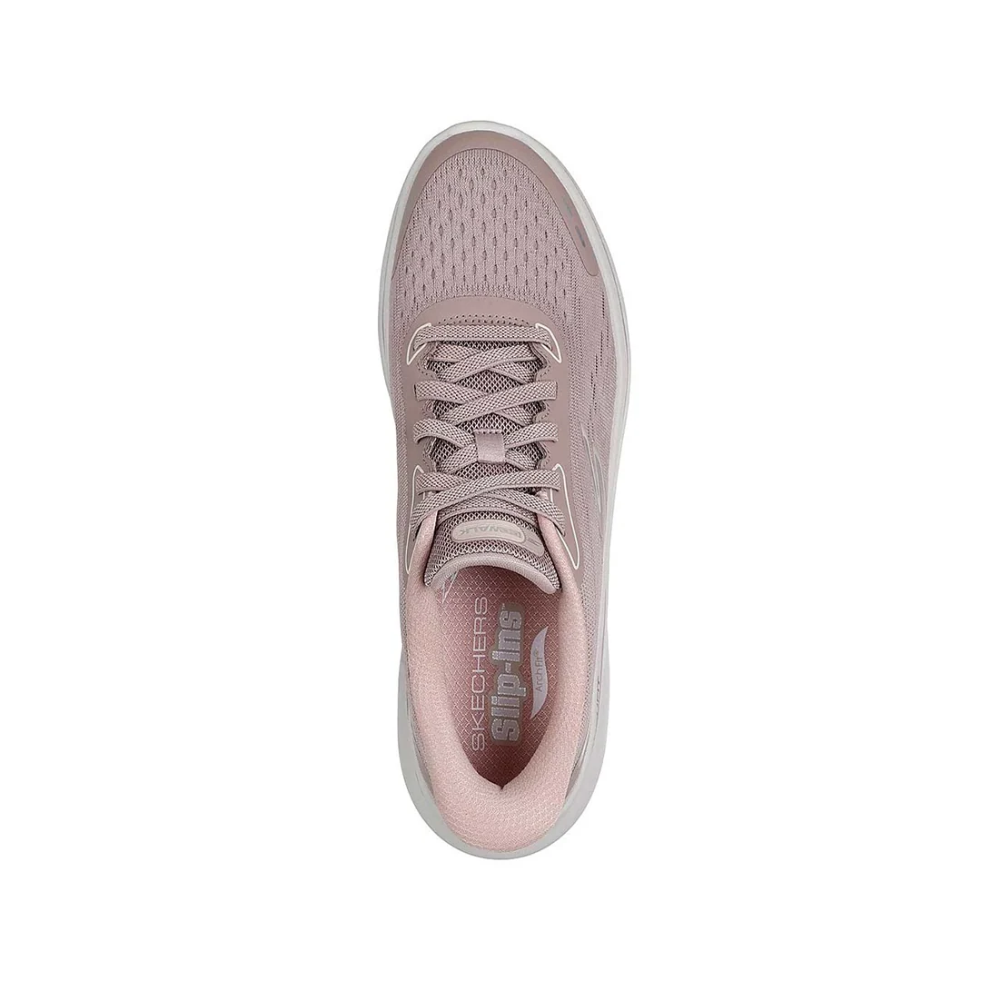 SKECHERS Go Walk Arch Fit N-Joy Women's Lifestyle Shoes Pink 125840-TPE - Image 4