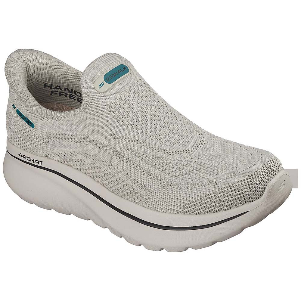 SKECHERS Slip-ins GOwalk Arch Fit N-Joy-Dale Men's Lifestyle Shoes Grey 217076-TPE - Image 5