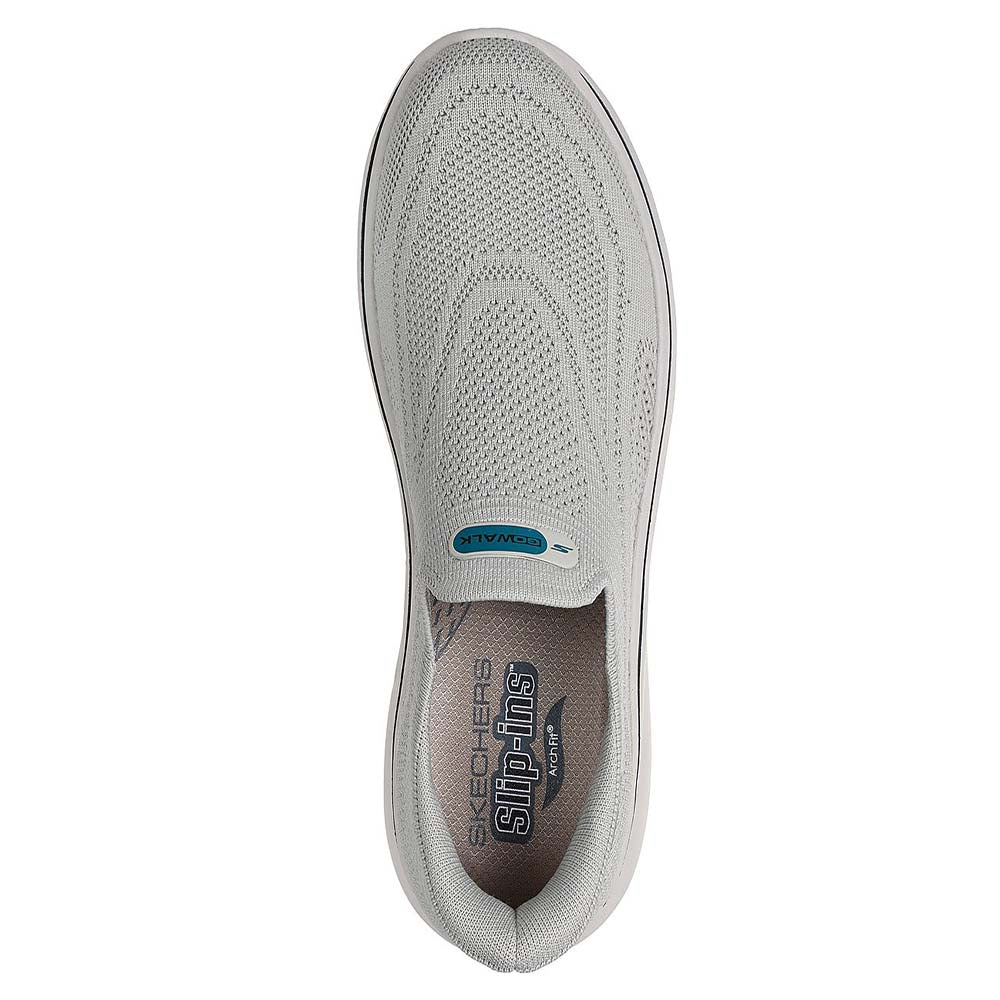 SKECHERS Slip-ins GOwalk Arch Fit N-Joy-Dale Men's Lifestyle Shoes Grey 217076-TPE - Image 6