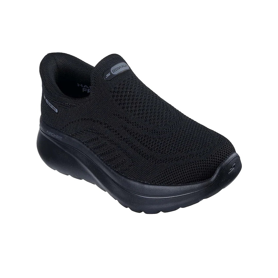 SKECHERS Slip-ins: GOwalk Arch Fit N-Joy- Arianne Women's Lifestyle Shoes Black 125843-BBK - Image 2