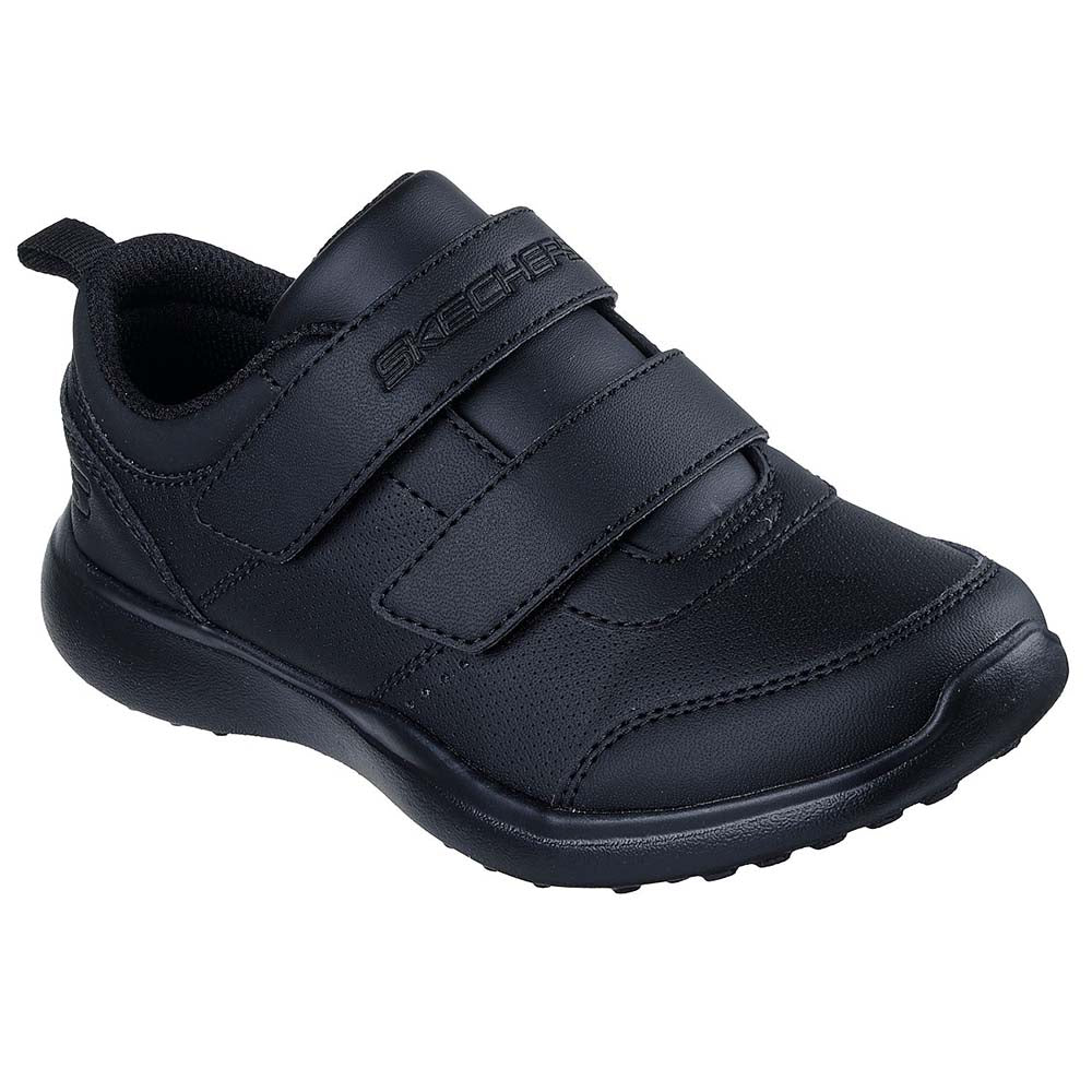 SKECHERS Microstrides Junior's School Shoes Black 302643L-BBK - Image 4