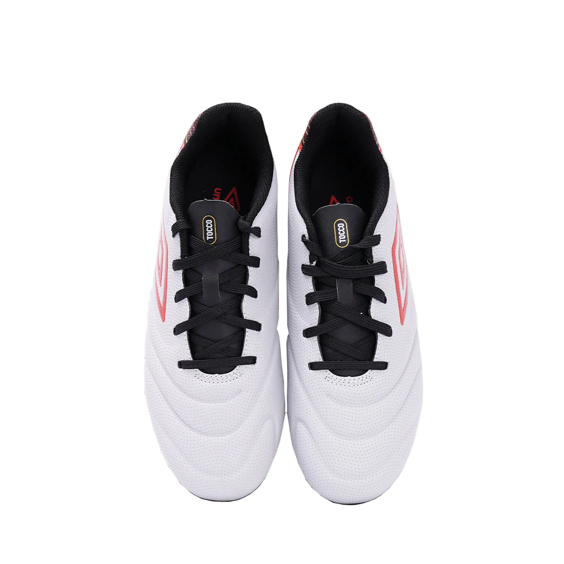 UMBRO Tocco V League FG Junior Boy's Boots White 82118U-MV6 - Image 4